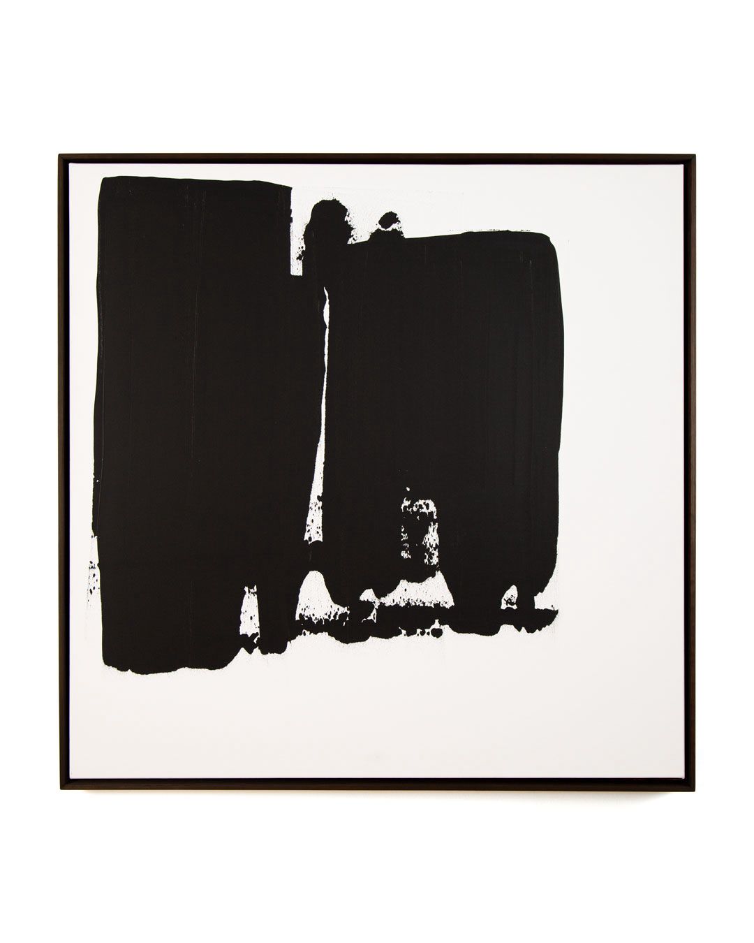 Detail of an abstract expressionist painting