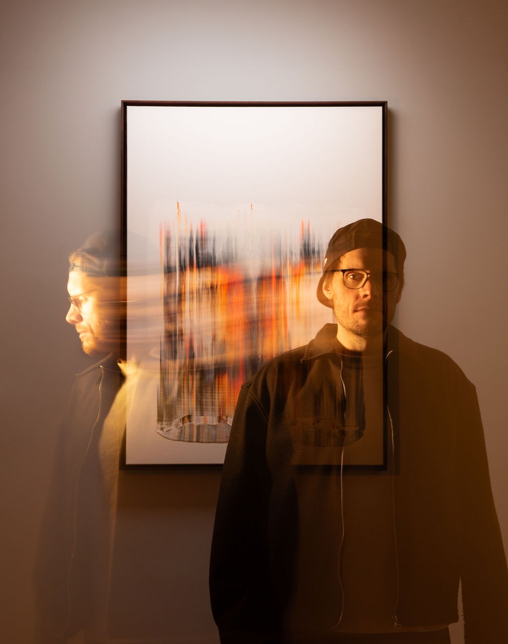 Christoph Purer in the studio